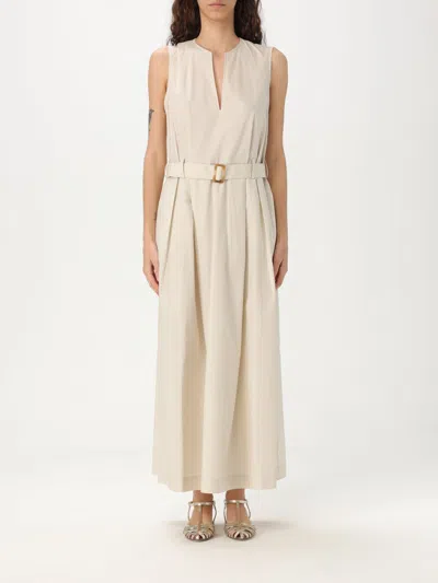 WOOLRICH DRESS WOOLRICH WOMAN COLOR BEIGE