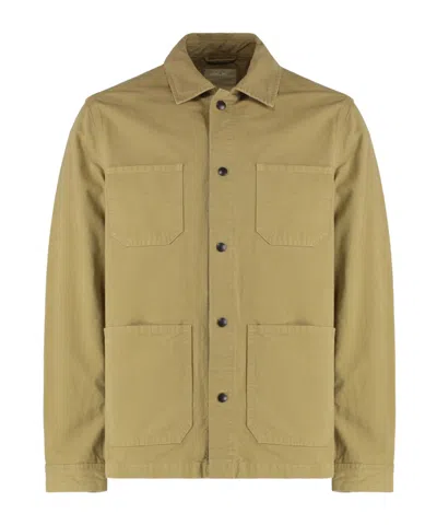 WOOLRICH WOOLRICH GARMENT-DYED OVERSHIRT