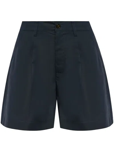 WOOLRICH HIGH-RISE TAILORED SHORTS