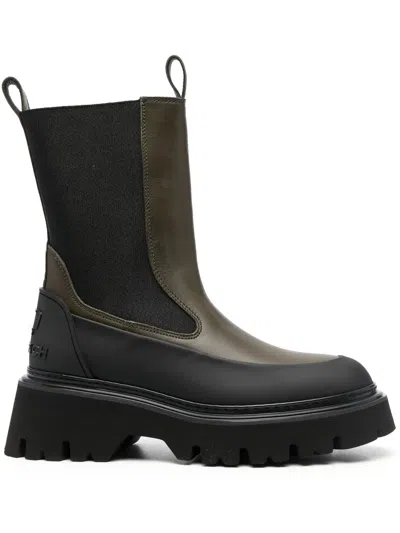 WOOLRICH LEATHER CHELSEA BOOTS