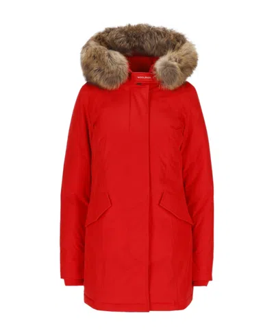 WOOLRICH LOGO DOWN JACKET