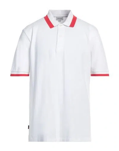 WOOLRICH WOOLRICH MAN POLO SHIRT WHITE SIZE M COTTON