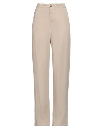 WOOLRICH WOOLRICH WOMAN PANTS BEIGE SIZE 30 LYOCELL