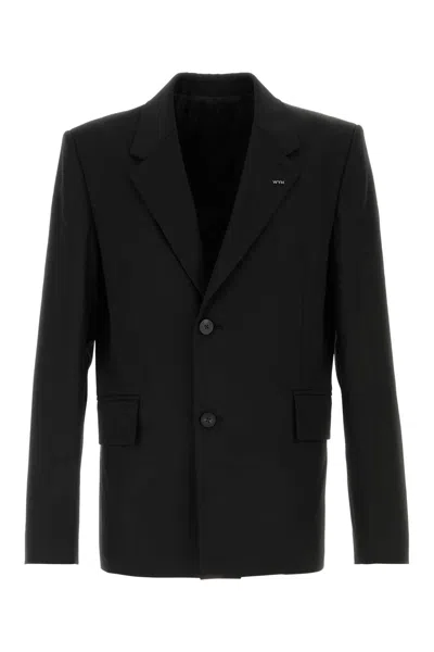 WOOYOUNGMI WOOYOUNGMI BLACK WOOL BLAZER