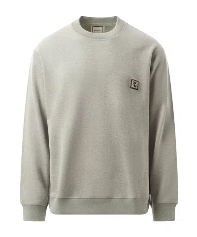 WOOYOUNGMI ROUND-COLLAR LONG-SLEEVE HOODIE