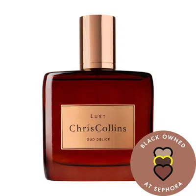 WORLD OF CHRIS COLLINS LUST OUD DELICE PARFUM WITH DARK CHOCOLATE, HAZELNUT AND ORRIS 1.7 OZ / 50 ML PARFUM SPRAY