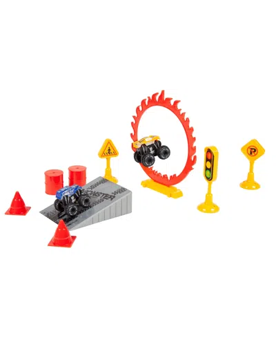 WORLD TECH TOYS NANO MONSTER POWER LAUNCHER 12 PIECE PLAYSET