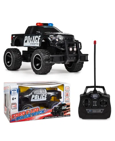 WORLD TECH TOYS OFFICIALLY LICENSED 1:14 FORD F150 SVT RAPTOR POLICE RC TRUCK