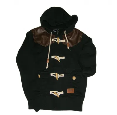 WRUNG MEN'S HOODIE WRUNG SWEATSHIRT HOODIE "ROVER" BLACK