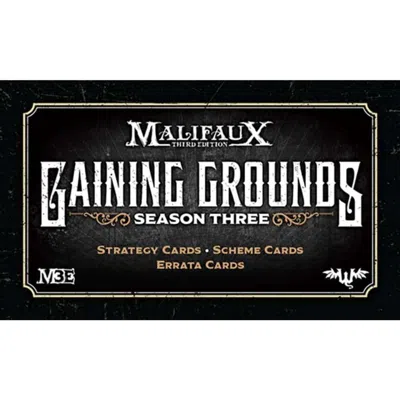 WYRD MINIATURES MALIFAUX 3E GAINING GROUNDS - SEASON THREE MINIATURE CARDS