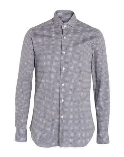 XACUS XACUS MAN SHIRT SLATE BLUE SIZE 15 ¾ COTTON, ELASTANE