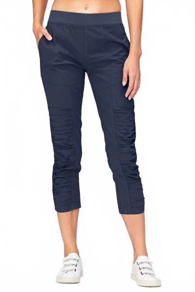 XCVI GEYSER CROP PANTS IN NAVY