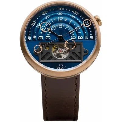 XERIC XERIC HALOGRAPH II AUTOMATIC BRONZE BLUE LIMITED EDITION WATCH - BRAND