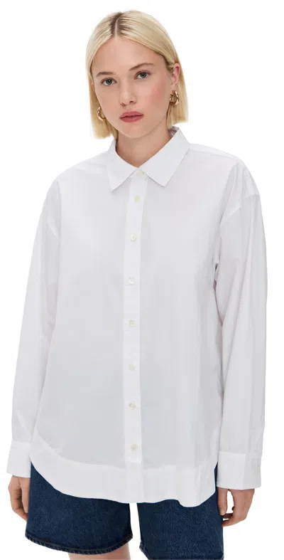 XIRENA JUNEAU SHIRT WHITE