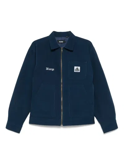 XLARGE LOGO-PATCH OVERSHIRT