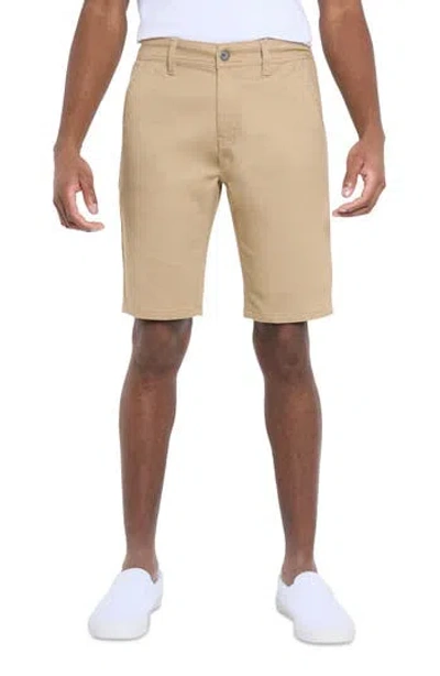 X-RAY XRAY FLAT FRONT CHINO SHORTS