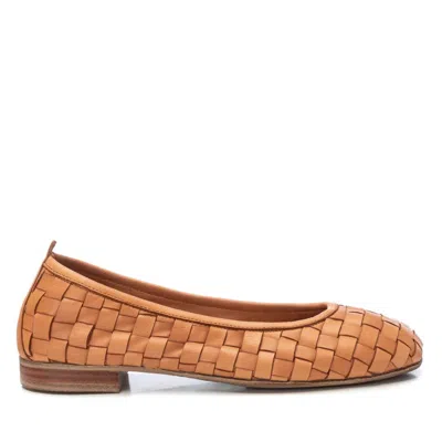 XTI CARMELA LEATHER COLLECTION WOMEN'S BRAIDED FLATS BY XTI