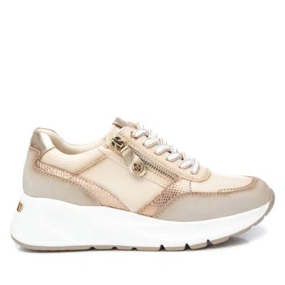 XTI WOMEN'S CASUAL SNEAKERS IN BEIGE