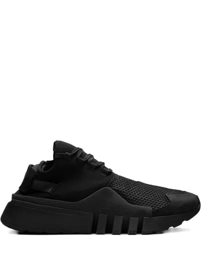 Y-3 AYERO "CORE BLACK" SNEAKERS