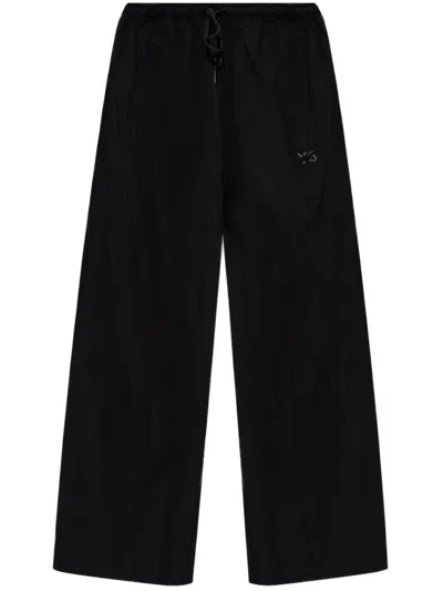 Y-3 ELASTICATED CROPPED TROUSERS