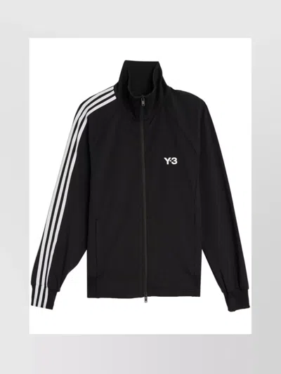 Y-3 HIGH NECK LOGO ZIP TRACKSUIT WITH POCKETS