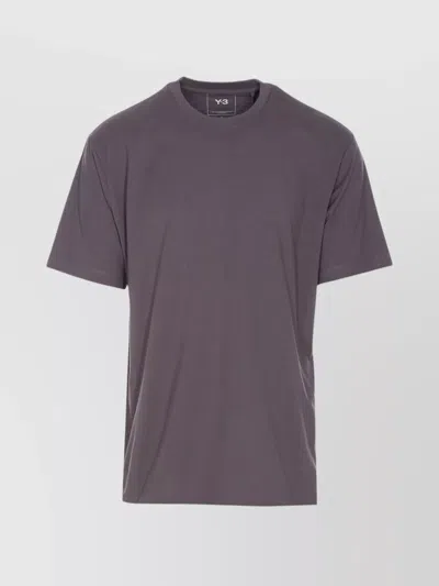 Y-3 OVERSIZE CREW NECK GRAPHIC PRINT T-SHIRT