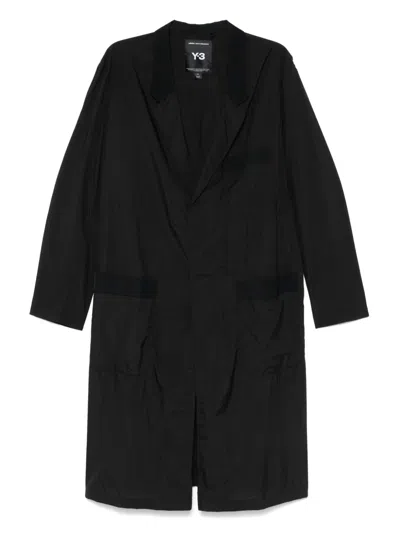 Y-3 SINGLE-BREASTED COAT
