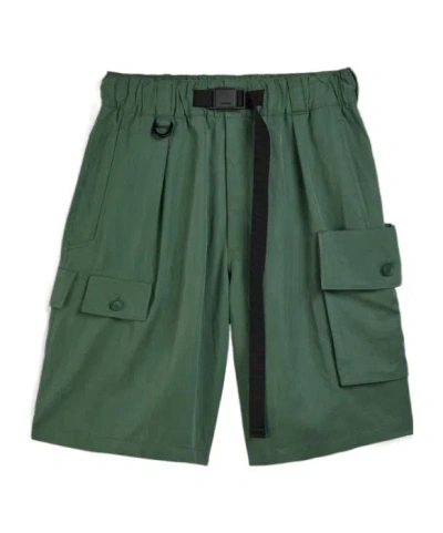 Y-3 TWILL CARGO SHORTS