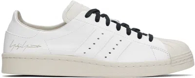 Y-3 WHITE SUPERSTAR SNEAKERS