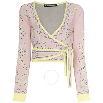 Y/PROJECT Y / PROJECT WRAP JACQUARD CARDIGAN