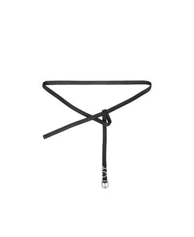 Y/PROJECT LOGO PIN BUCKLE BELT