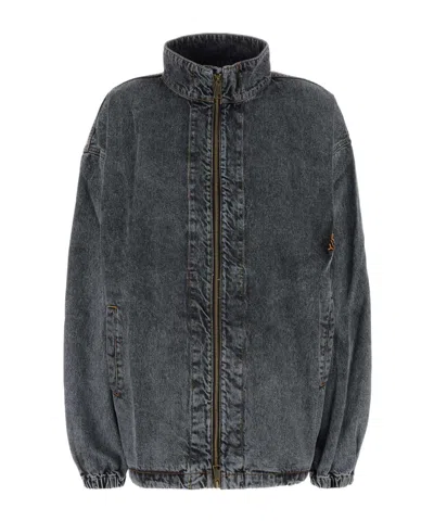 Y/PROJECT LONG-SLEEVED DENIM COAT