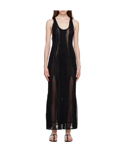 Y/PROJECT SHEER SLEEVELESS DRESS