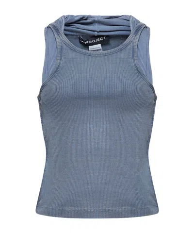 Y/PROJECT SCARF-INSERT TANK TOP