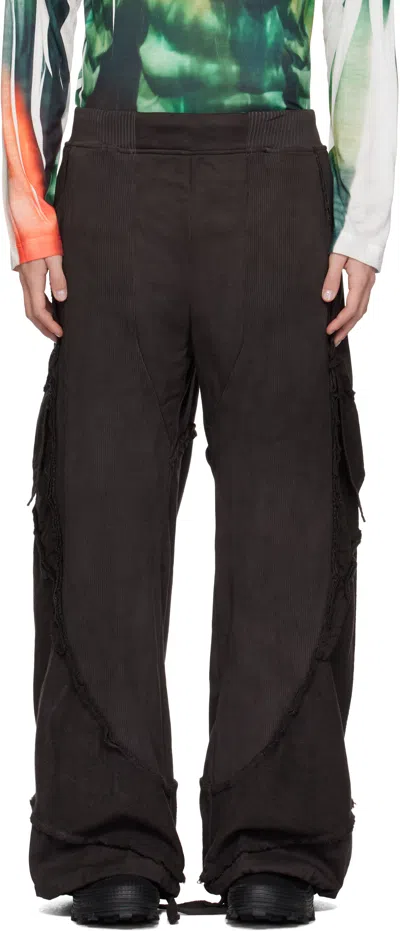 YAKU GRAY UNDYED HYBRID SWEATPANTS