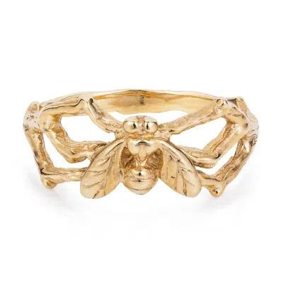 YASMIN EVERLEY JEWELLERY WOMEN'S SOLID GOLD LITTLE FLY RING