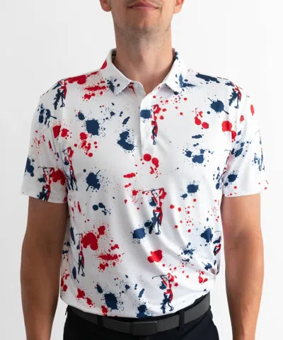 YATTA GOLF THE BRITISH POLO. LIMITED EDITION. IN WHITE