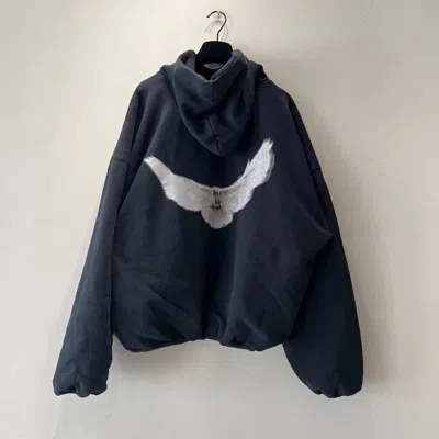 YEEZY YEEZY GAP ENGINEERED BY BALENCIAGA DOVE HOODIE WASHED BLACK 472996-00