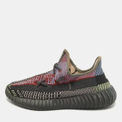 YEEZY X ADIDAS MULTICOLOR KNIT FABRIC BOOST 350 V2 YECHEIL NON-REFLECTIVE SNEAKERS SIZE 40
