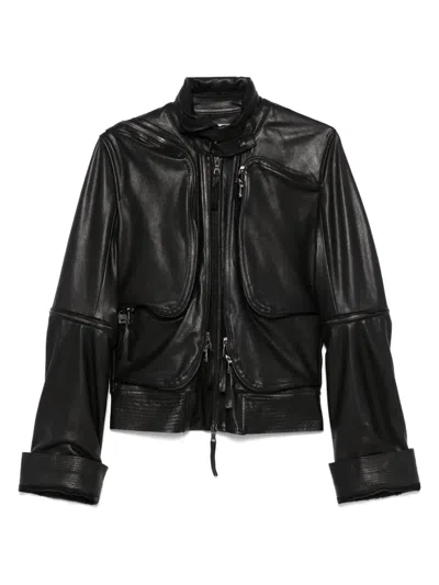 YEHUAFAN LEATHER JACKET