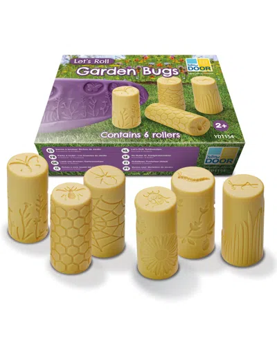 YELLOW DOOR LET'S ROLL GARDEN BUGS ROLLERS, SET OF 6