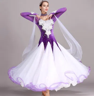 YILINFEIER LATINO SALSA TANZKLEID LATEINKLEID TURNIERKLEID STANDARD BALLROOM DRESS S7017