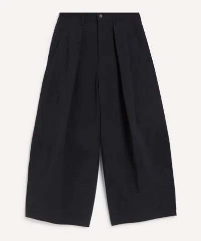 YMC YOU MUST CREATE YMC WOMEN'S BLACK DEADBEAT WIDE LEG TROUSERS
