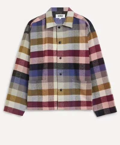 YMC YOU MUST CREATE YMC WOMEN'S PJ CHECK OVERSHIRT