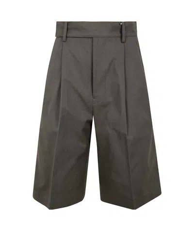 YOHJI YAMAMOTO YOHJI YAMAMOTO PLEAT DETAILED SHORTS