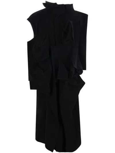 YOHJI YAMAMOTO DRAPED COAT