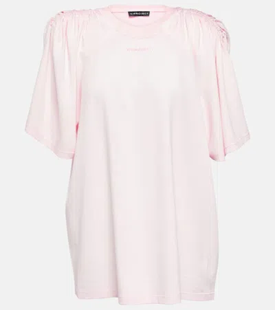 Y/PROJECT EMBROIDERED COTTON TOP