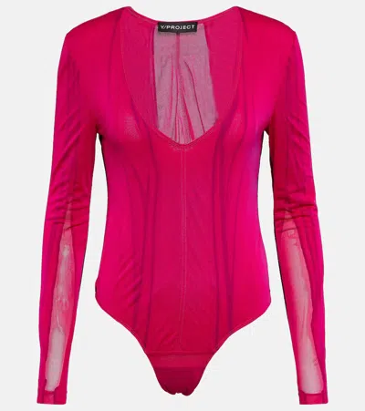 Y/PROJECT SEMI-SHEER BODYSUIT