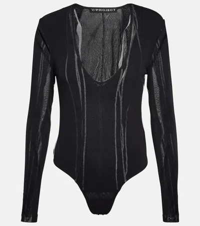 Y/PROJECT TRIMMED BODYSUIT
