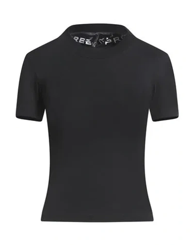 Y/PROJECT Y/PROJECT WOMAN T-SHIRT BLACK SIZE XS ORGANIC COTTON, ELASTANE